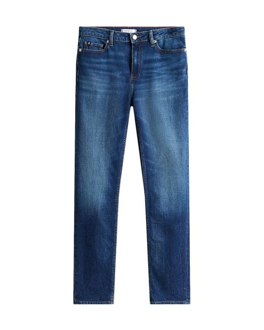 Tommy Hilfiger Blue Belt-Loop Pocket Jeans