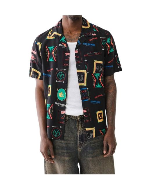 True Religion Black Shirt for men