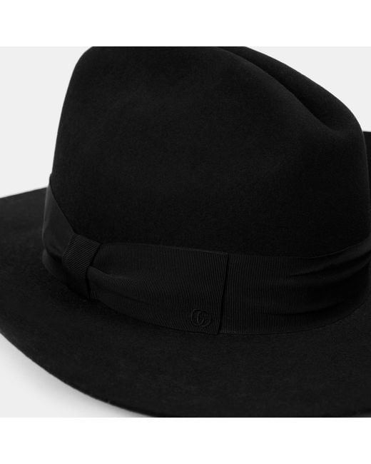 Gucci Black Fedora Hat