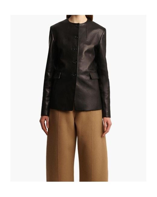 Khaite Black Jameson Jacket