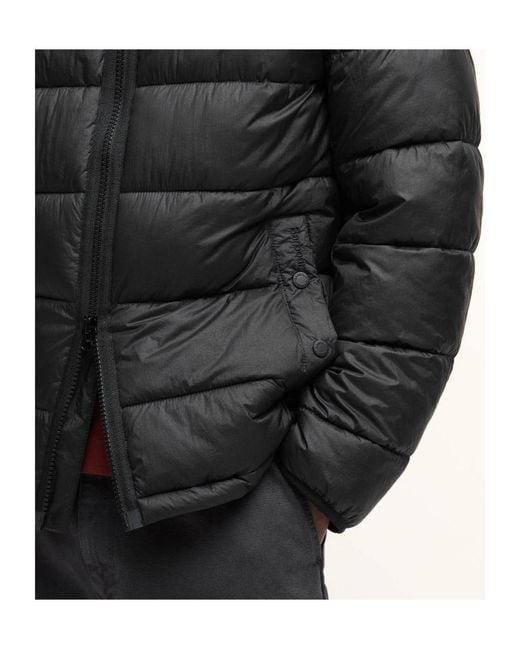 Barbour Black Offshore Padded Jacket for men
