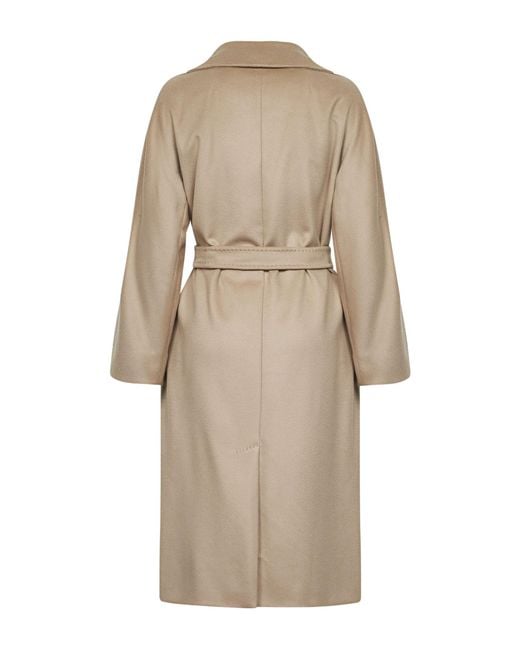 Weekend by Maxmara Natural Belted Midi Coat