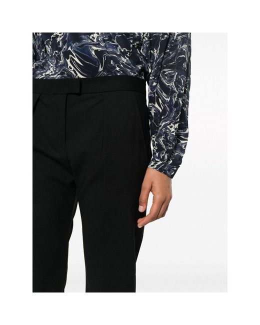 Isabel Marant Black Nolena Slim-Cut Trousers