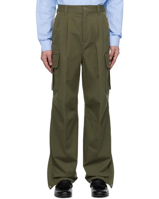 Gucci Green Cargo Pant for men