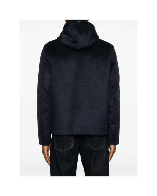 Herno Black Long-Sleeve Jacket for men