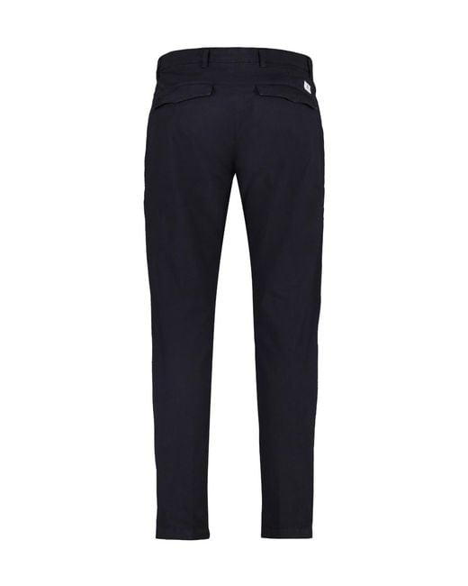 Department 5 Blue Straight Leg Prince Pants for men