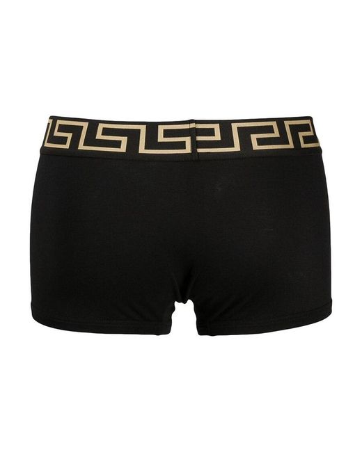 Versace White Greca Border 2 Piece Trunks for men