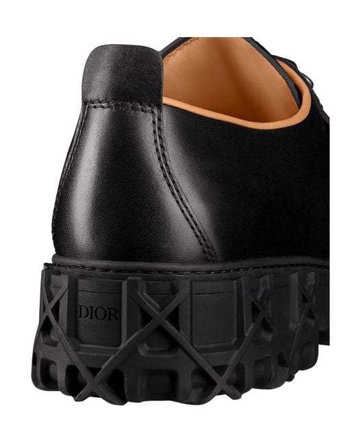 Dior Black Homme Slickrock Derby Shoes for men