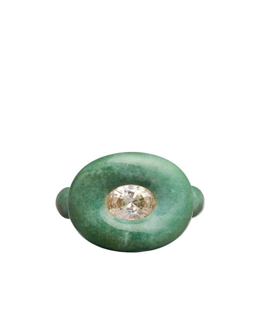 Dior Green Rocks Ring
