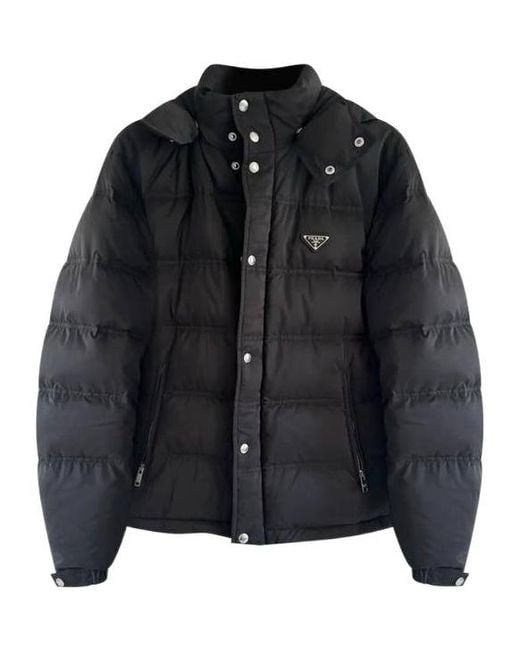 Prada Black Long-Sleeved Cotton Clothes for men