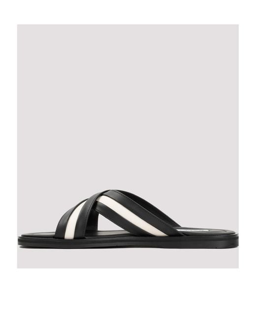 Bally Multicolor Logo Slippers for men