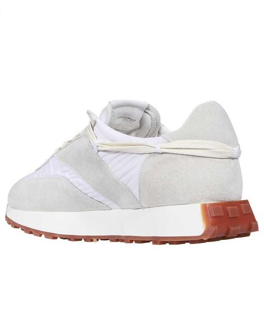 Rhude White Logo Sports Shoes for men