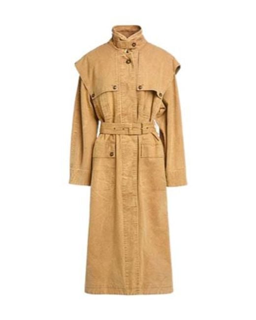 Isabel Marant Natural Denim Trench Coat