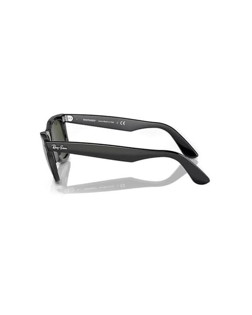 Ray-Ban Green Square Frame Sunglasses for men
