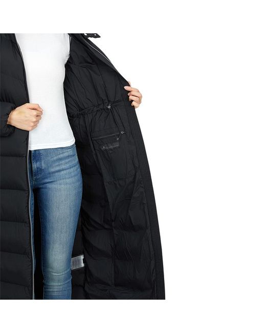 Moose Knuckles Black Belle Padded Parka
