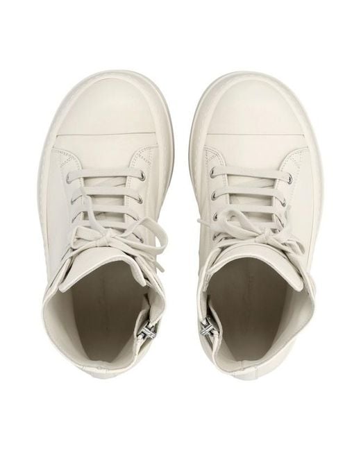 Rick Owens Natural Mega Bumper Sneaks