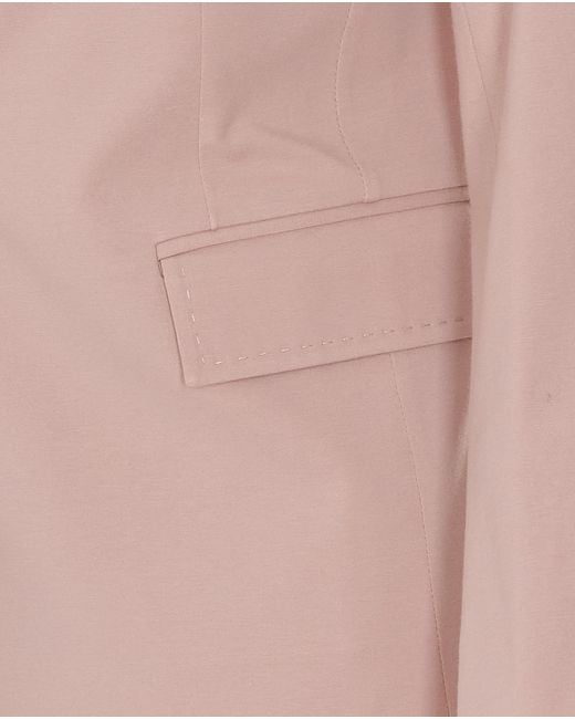 Circolo 1901 Pink Single-Breasted Blazer