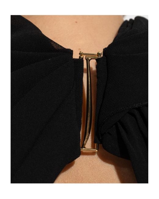 Jacquemus Black The Castagna Mini Dress