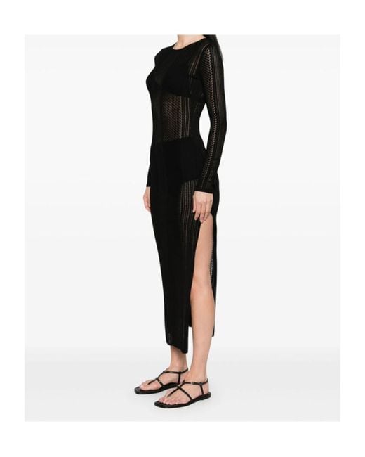 Marella Black Long Sleeve Dress