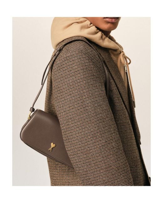 AMI Multicolor Ami Ami De Coeur Logo Detailed Crossbody Bag