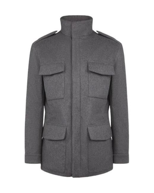 Tod's Gray Field Jacket for men