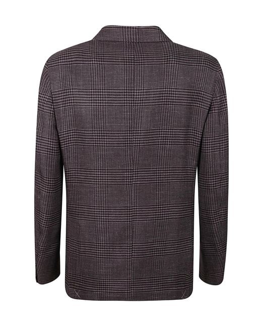 Eleventy Blue Single Breasted Tailored Blzaer for men