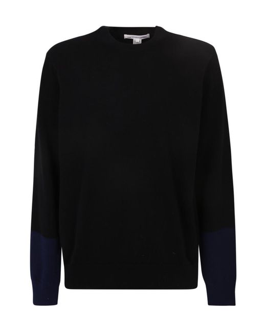Comme des Garçons Black Wool Knitted Pullover for men