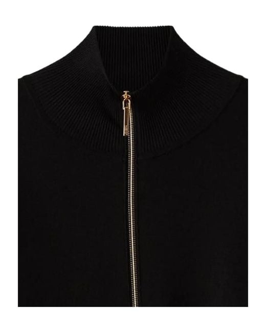 Joseph Black Sable Milano Balloon Sleeve Zip Jacket