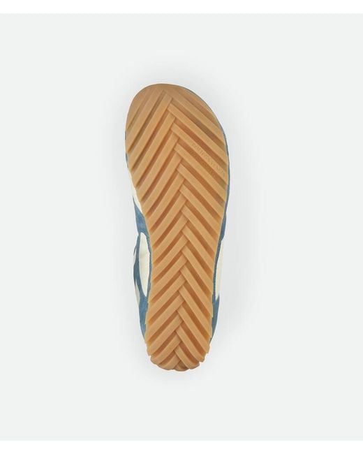 Bottega Veneta Blue Orbit Flash Low-Top Sneakers for men