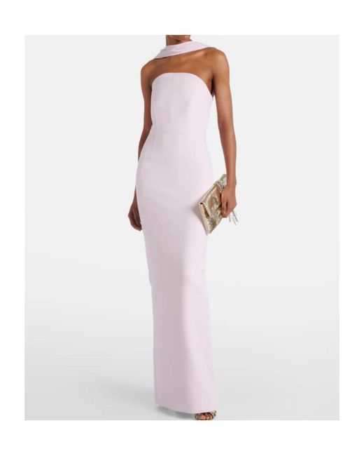 Roland Mouret Purple Cady Gown