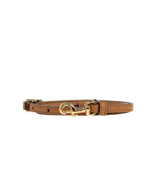 Moschino Brown Tie Me Handbag