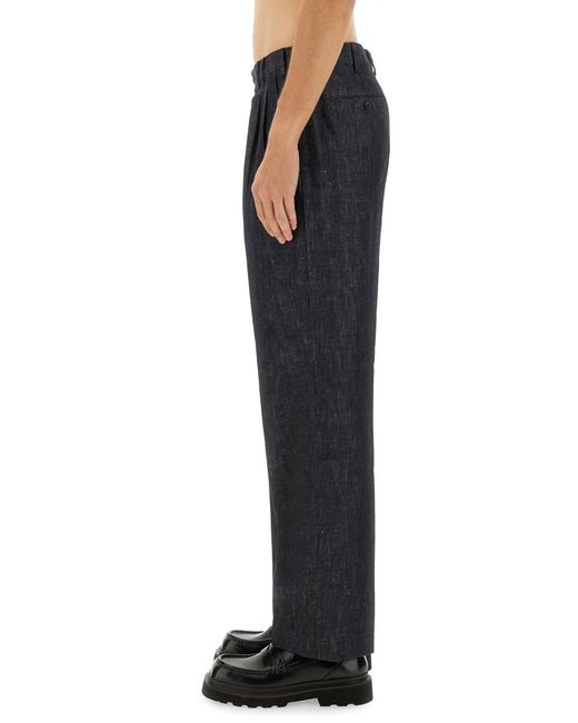 Pt Pantaloni Black Pt Torino Tailored Pence Pants for men