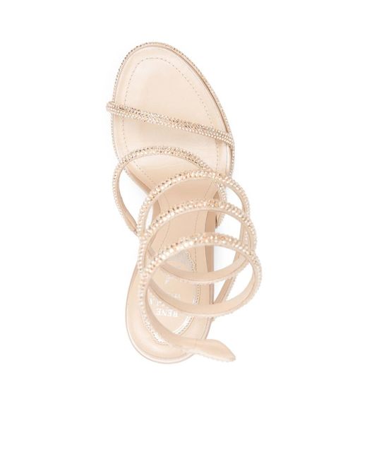 Rene Caovilla Metallic 105Mm Cleo Sandals