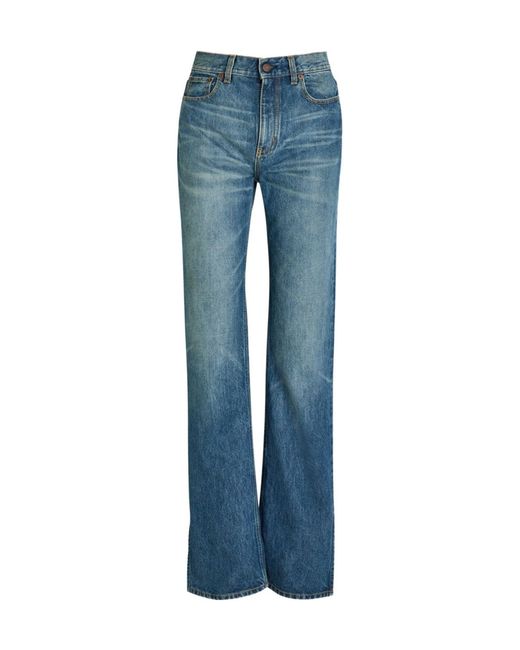 Chloé Blue Slim Straight-Leg Jeans
