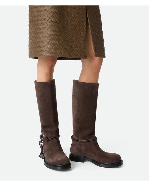 Bottega Veneta Brown James Boots