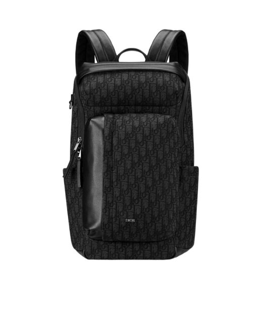 【無料郵送/関税込/正規品】 Dior Rider Backpack Black Dior Ob Rider 2.0 Zipped Backpack Black Dior Gravity Leather and