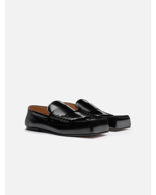 Jacquemus Black The Carré Square-Toe Loafers for men