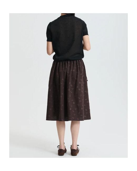 CECILIE BAHNSEN Black Cbfiella Skirt