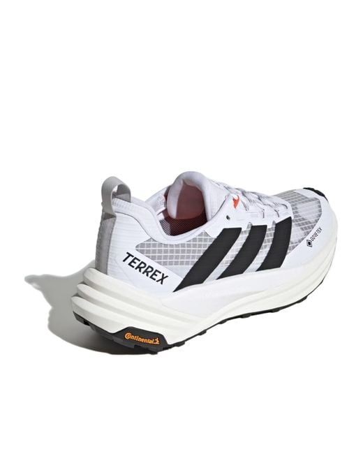 Adidas White Terrex Trail Running Shoes for men