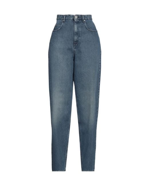 Isabel Marant Blue Tapered Jeans