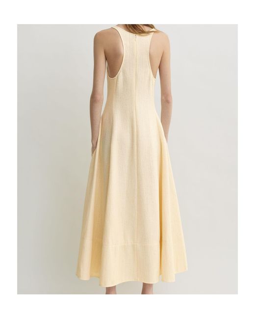 Totême Natural Sculpted Cotton Dress