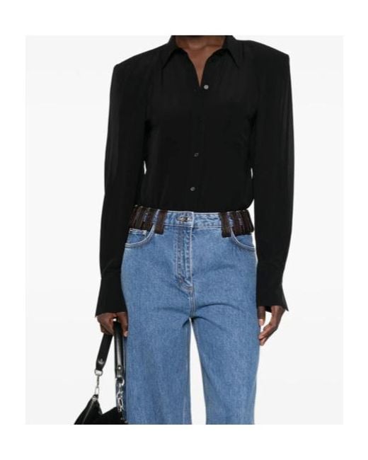 IRO Black Long-Sleeved Shirt