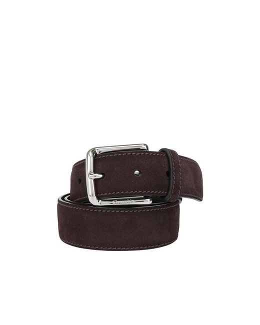 Church's Multicolor Logo Engraved Buckle Belt for men