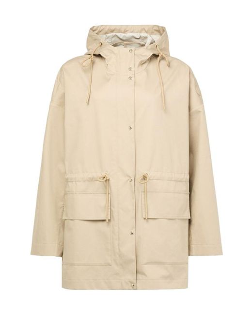 Moncler Natural Long-Sleeved Coat