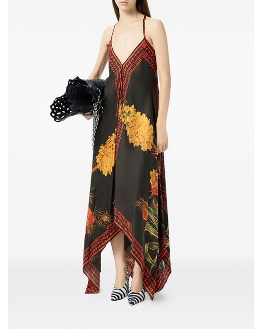 Blumarine Brown Slip Dress