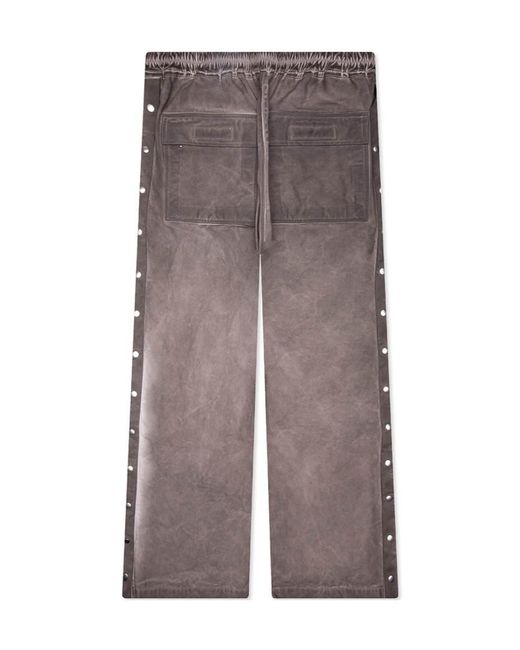 Rick Owens Brown Drawstring Pusher Trousers for men
