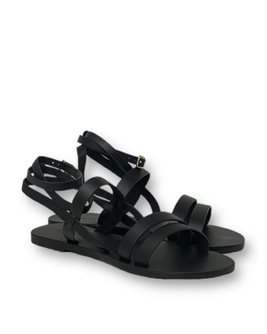 Manebí Black X Alex Riviere Mika Leather Sandals