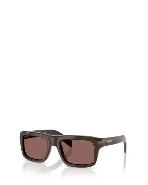 Prada Multicolor Eyewear Rectangular Frame Sunglasses for men