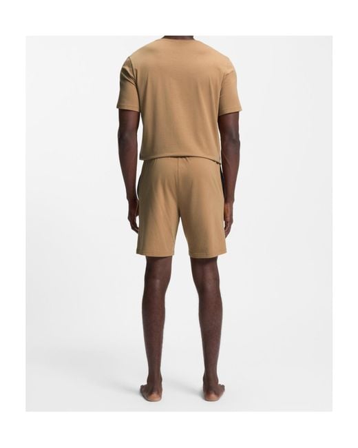 Boss Natural Boss Drawstring Shorts for men