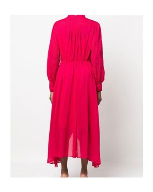 Forte_forte Pink Long Sleeve Dress